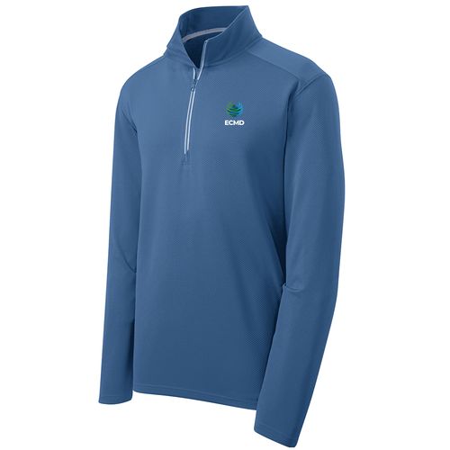 Sport-Tek Sport-Wick Textured 1/4-Zip Pullover image thumbnail