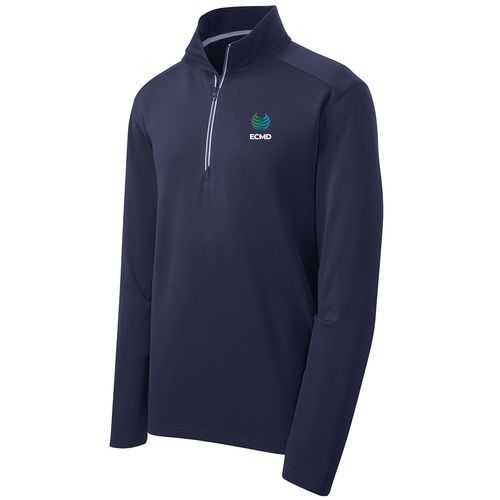Sport-Tek Sport-Wick Textured 1/4-Zip Pullover image thumbnail