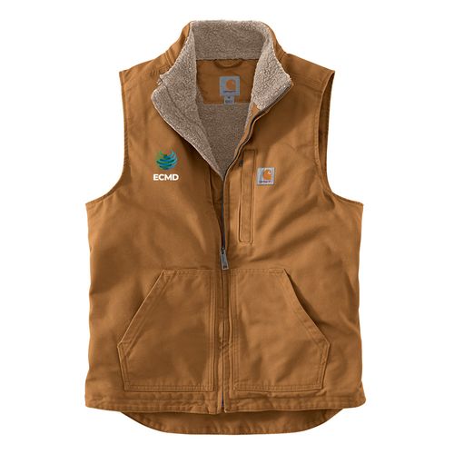 Carhartt Sherpa-Lined Mock Neck Vest image thumbnail