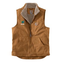 Image of Carhartt Sherpa-Lined Mock Neck Vest