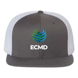 Image of Richardson Wool Blend Flat Bill Trucker Cap
