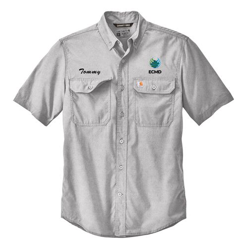 Carhartt Driver's Shirt: Carhartt Force Solid Short Sleeve Shirt image thumbnail