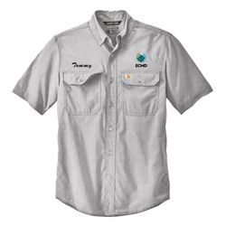 Image of Carhartt Driver's Shirt: Carhartt Force Solid Short Sleeve Shirt