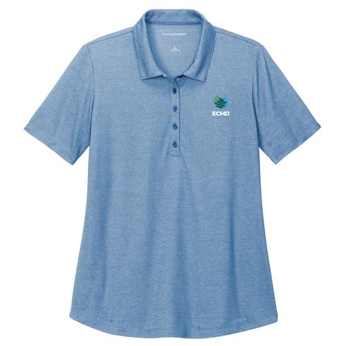 Port Authority Ladies Fine Pique Blend Polo image thumbnail