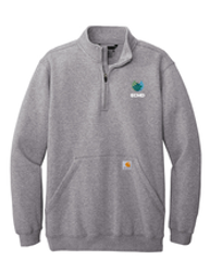 Image of Carhartt Midweight 1/4-Zip Mock Neck Sweatshirt