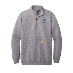 Image of Carhartt Midweight 1/4-Zip Mock Neck Sweatshirt