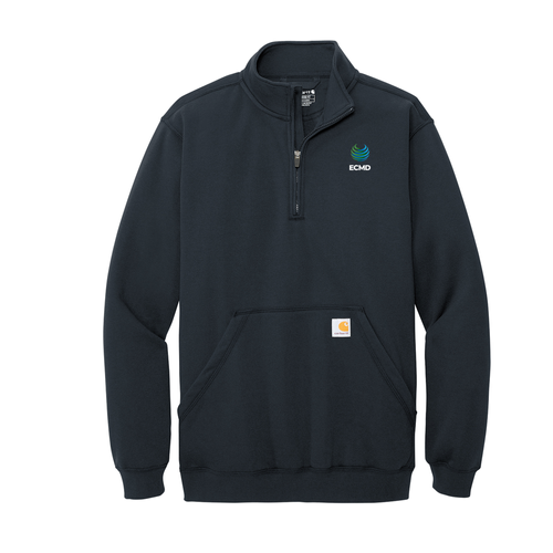 Carhartt Midweight 1/4-Zip Mock Neck Sweatshirt image thumbnail