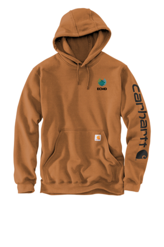 Carhartt Midweight Hooded Logo Sweatshirt image thumbnail