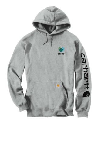 Carhartt Midweight Hooded Logo Sweatshirt image thumbnail