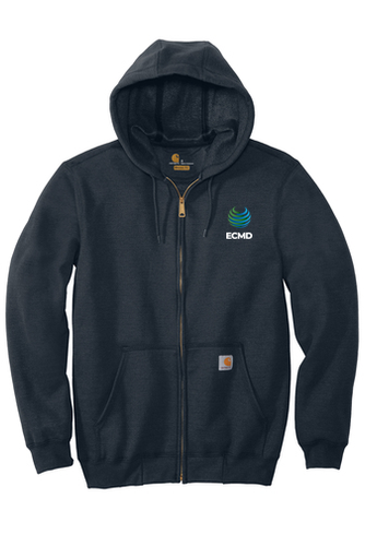 Carhartt Midweight Hooded Zip-Front Sweatshirt image thumbnail