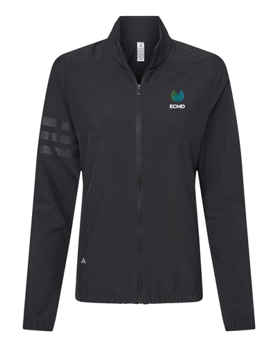 Adidas women's 3-Stripes Full-Zip Jacket image thumbnail
