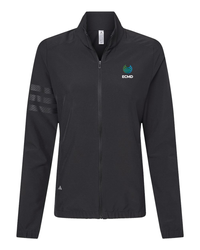 Image of Adidas women's 3-Stripes Full-Zip Jacket