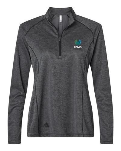 Adidas Women's Space Dyed Quarter-Zip Pullover  image thumbnail