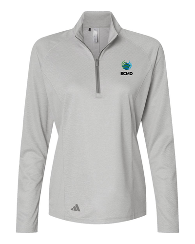 Adidas Women's Space Dyed Quarter-Zip Pullover  image thumbnail