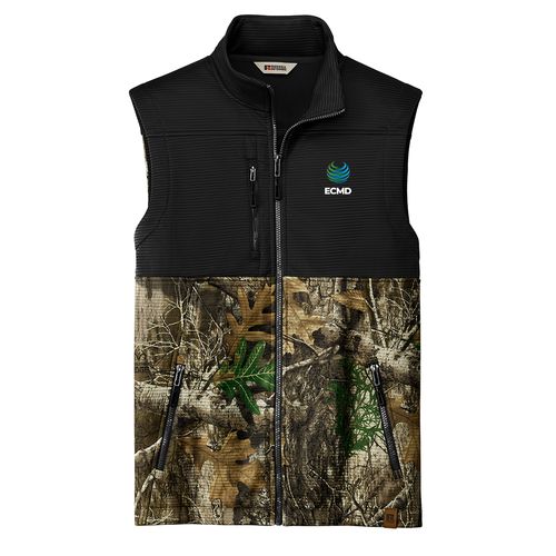 Russell Outdoors Realtree Atlas Colorblock Soft Shell Vest image thumbnail
