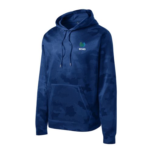 Sport-Tek Sport-Wick CamoHex Fleece Hooded Pullover image thumbnail