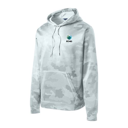 Sport-Tek Sport-Wick CamoHex Fleece Hooded Pullover image thumbnail