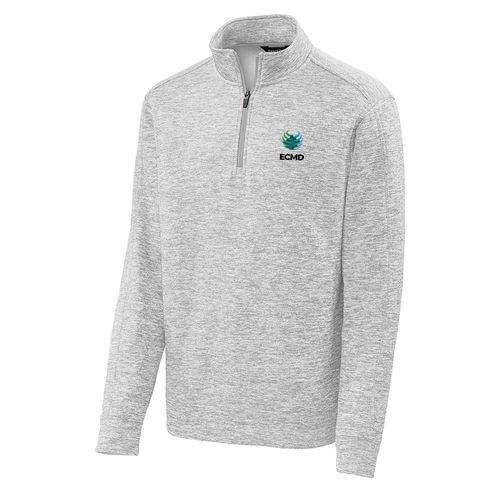 Sport-Tek PosiCharge Electric Heather Fleece 1/4-Zip Pullover image thumbnail