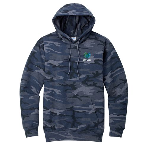 Port & Company Core Fleece Camo Pullover Hooded Sweatshirt image thumbnail