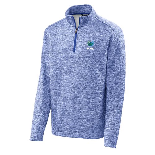 Sport-Tek PosiCharge Electric Heather Fleece 1/4-Zip Pullover image thumbnail