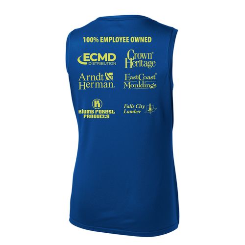 *Sport-Tek Ladies Sleeveless PosiCharge Competitor V-Neck Tee image thumbnail