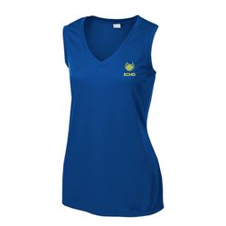 Image of *Sport-Tek Ladies Sleeveless PosiCharge Competitor V-Neck Tee