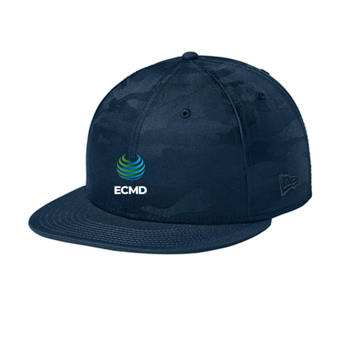 New Era Camo Flat Bill Snapback Cap image thumbnail