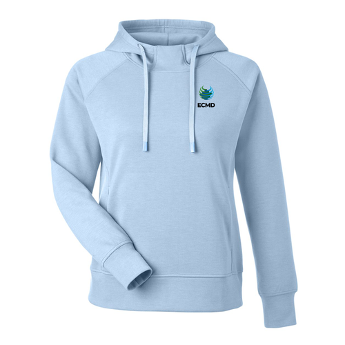 J. America Women's Apex Fleece Hooded Sweatshirt image thumbnail