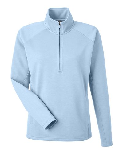 J. America Women's Apex Fleece Quarter-Zip Pullover image thumbnail