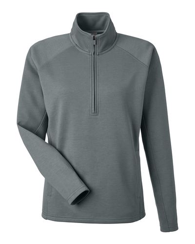 J. America Women's Apex Fleece Quarter-Zip Pullover image thumbnail