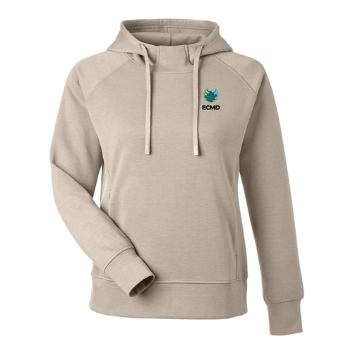 J. America Women's Apex Fleece Hooded Sweatshirt image thumbnail