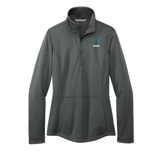 Port Authority Ladies Smooth Fleece 1/4-Zip image thumbnail