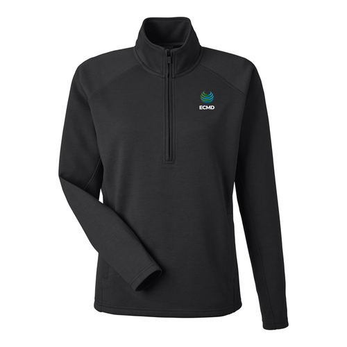 J. America Women's Apex Fleece Quarter-Zip Pullover image thumbnail