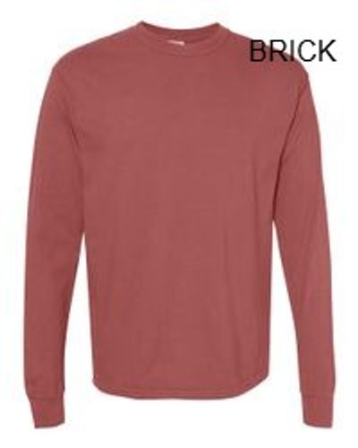 Comfort Colors Unisex Garment-Dyed Heavyweight Long Sleeve T-Shirt image thumbnail