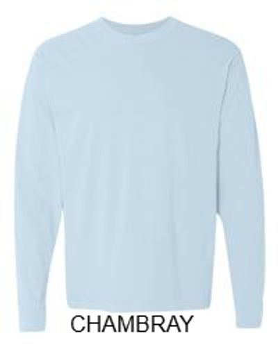 Comfort Colors Unisex Garment-Dyed Heavyweight Long Sleeve T-Shirt image thumbnail