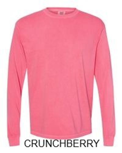 Comfort Colors Unisex Garment-Dyed Heavyweight Long Sleeve T-Shirt image thumbnail