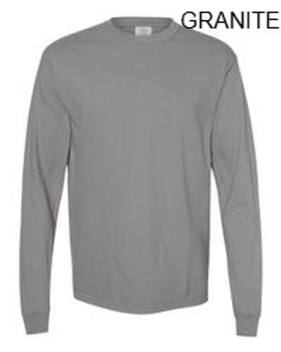 Comfort Colors Unisex Garment-Dyed Heavyweight Long Sleeve T-Shirt image thumbnail
