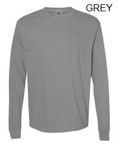 Comfort Colors Unisex Garment-Dyed Heavyweight Long Sleeve T-Shirt image thumbnail
