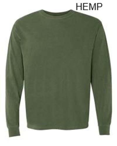 Comfort Colors Unisex Garment-Dyed Heavyweight Long Sleeve T-Shirt image thumbnail
