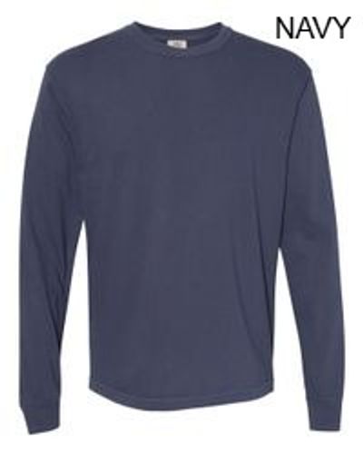 Comfort Colors Unisex Garment-Dyed Heavyweight Long Sleeve T-Shirt image thumbnail