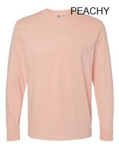 Comfort Colors Unisex Garment-Dyed Heavyweight Long Sleeve T-Shirt image thumbnail