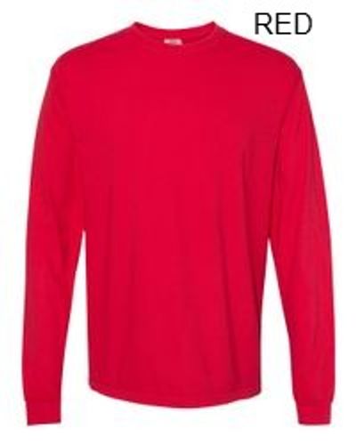 Comfort Colors Unisex Garment-Dyed Heavyweight Long Sleeve T-Shirt image thumbnail