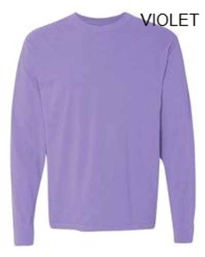 Comfort Colors Unisex Garment-Dyed Heavyweight Long Sleeve T-Shirt image thumbnail