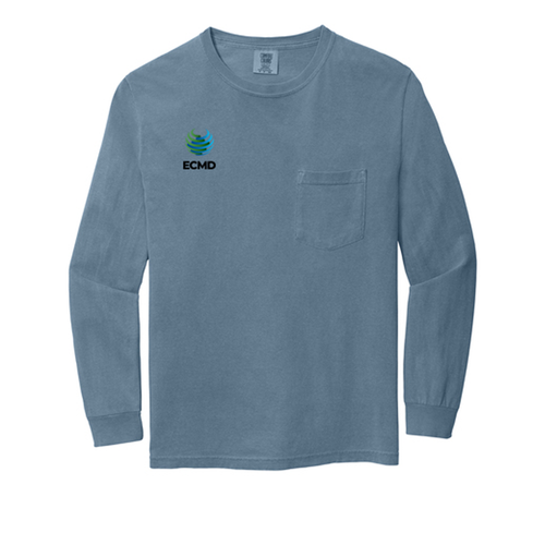 Comfort Colors Unisex Garment-Dyed Heavyweight Long Sleeve Pocket T-Shirt image thumbnail