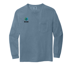 Image of Comfort Colors Unisex Garment-Dyed Heavyweight Long Sleeve Pocket T-Shirt