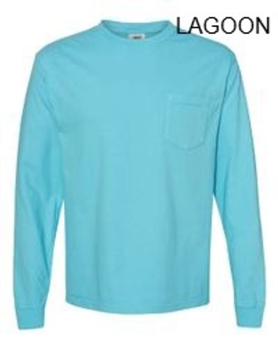 Comfort Colors Unisex Garment-Dyed Heavyweight Long Sleeve Pocket T-Shirt image thumbnail