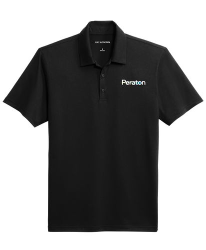 Port Authority Men's Black Polo image thumbnail