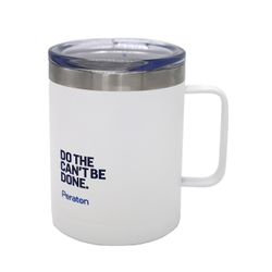 Image of 14 oz. Stainless Steel Camp Mug - White