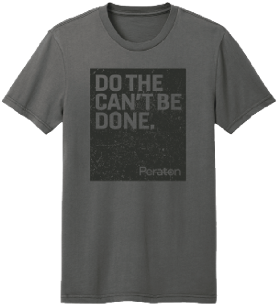 Do The Can't Be Done Tee - Graphite primary image