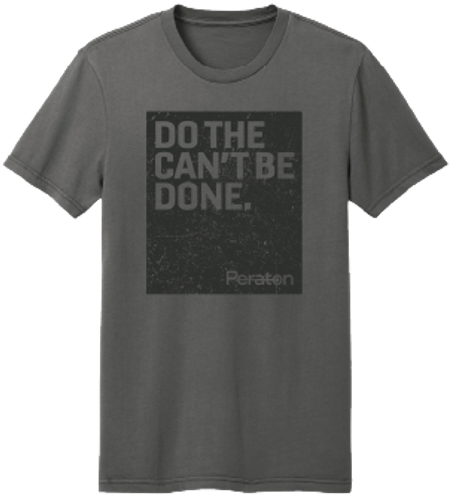 Do The Can't Be Done Tee - Graphite image thumbnail